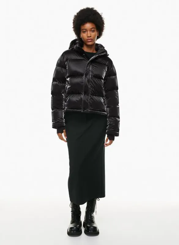 the super puff™ shorty sold by Aritzia