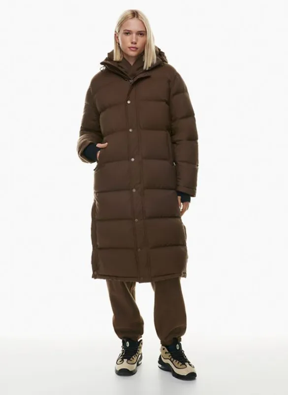 the super puff™ long sold by Aritzia