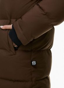 the super puff™ long sold by Aritzia