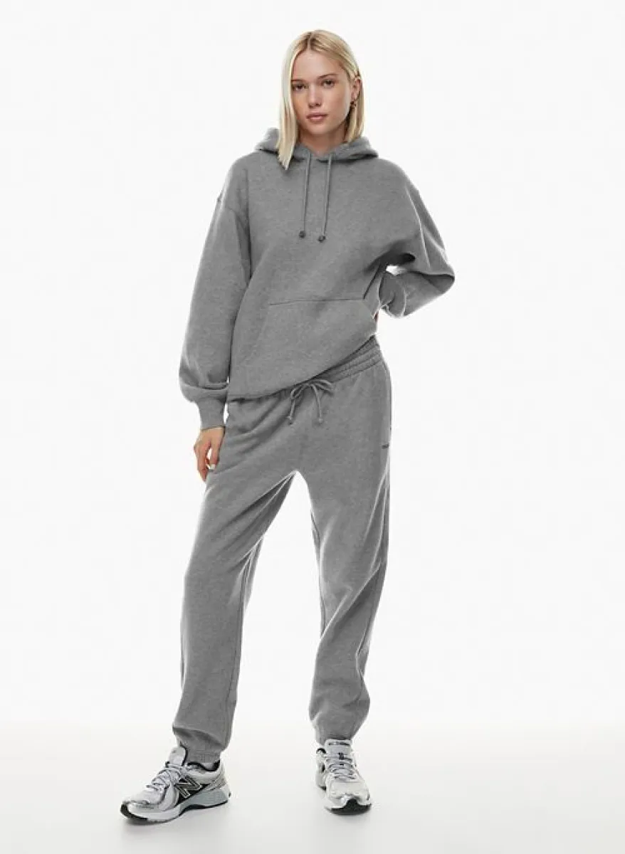 cozy fleece boyfriend sweatpant sold by Aritzia