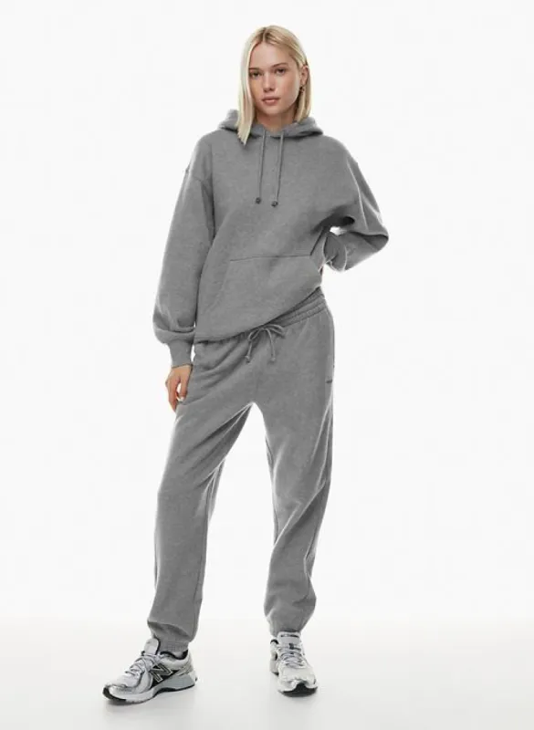cozy fleece boyfriend sweatpant sold by Aritzia