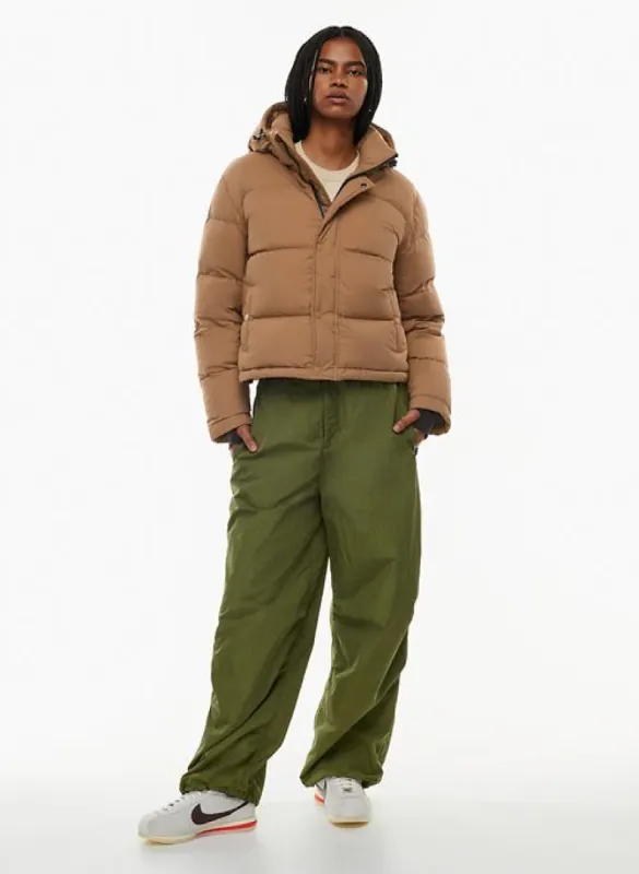 the super puff™ shorty sold by Aritzia