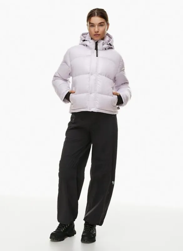 the super puff™ shorty sold by Aritzia