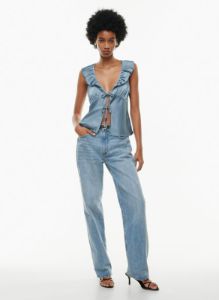 tonka satin blouse sold by Aritzia