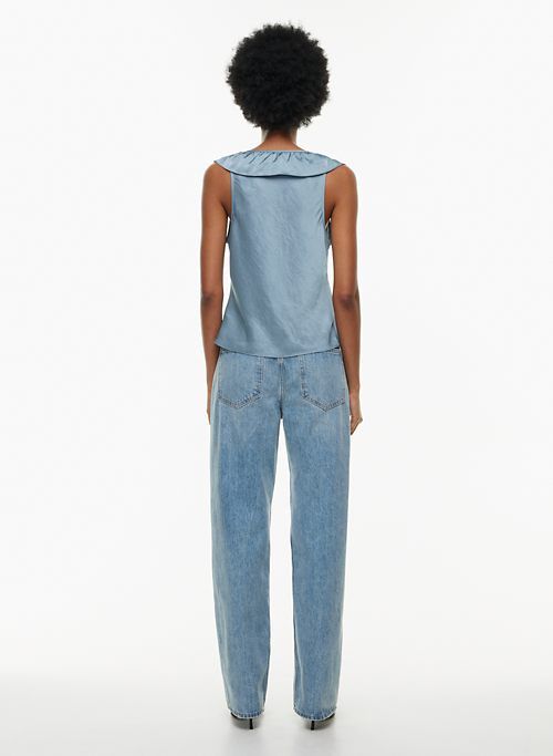 tonka satin blouse sold by Aritzia product image thumbnail 4