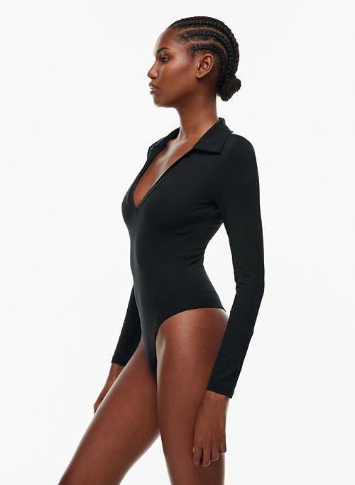 contour polo longsleeve bodysuit sold by Aritzia product image thumbnail 4