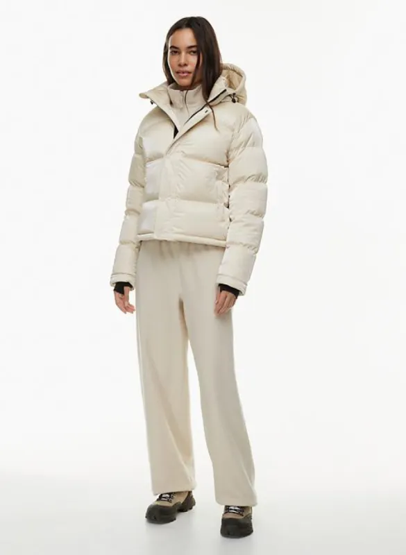 the super puff™ shorty sold by Aritzia