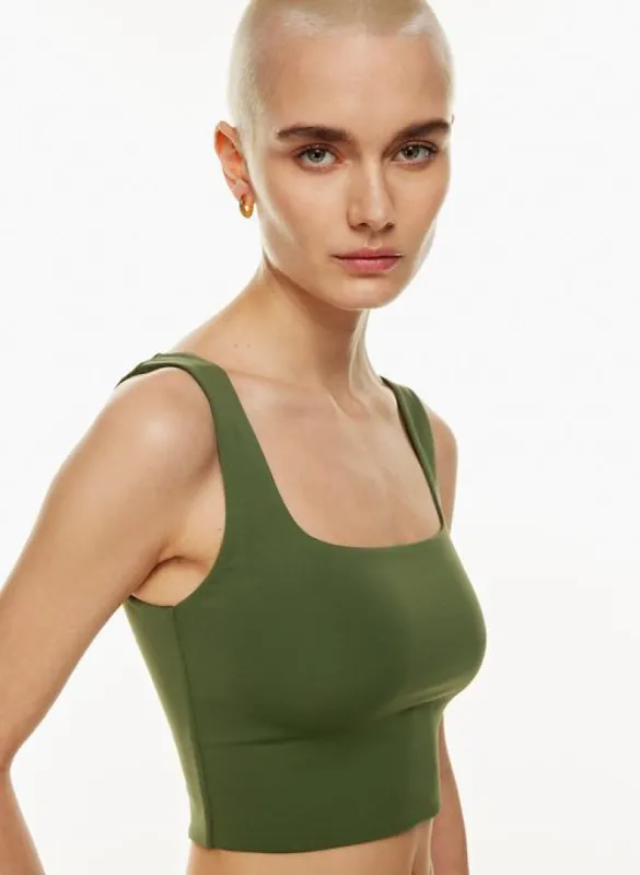 contour squareneck tank sold by Aritzia
