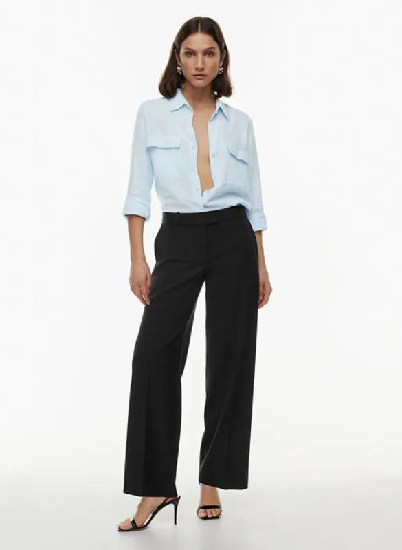 utility linen shirt sold by Aritzia
