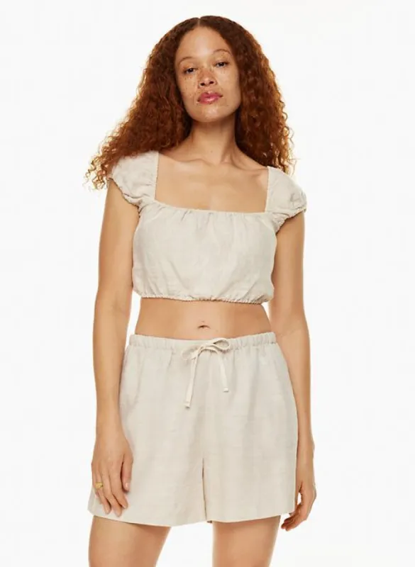 ethereal linen blouse sold by Aritzia