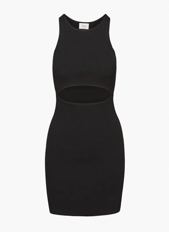 cut-out knit tank mini dress sold by Aritzia