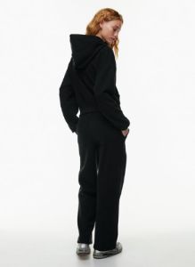 terry fleece boyfriend boxy zip hoodie sold by Aritzia