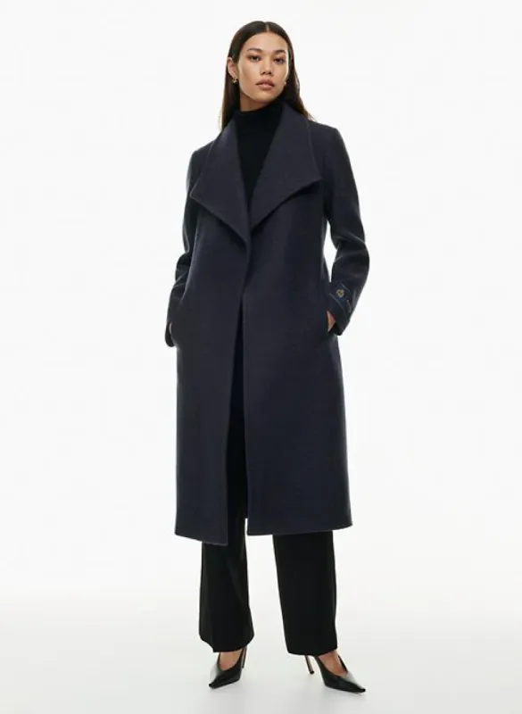 montage coat sold by Aritzia