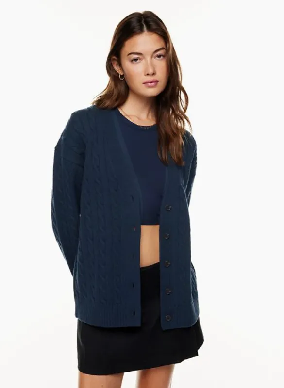 lamora cardigan sold by Aritzia