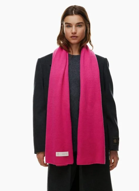 luxe cashmere maine scarf sold by Aritzia