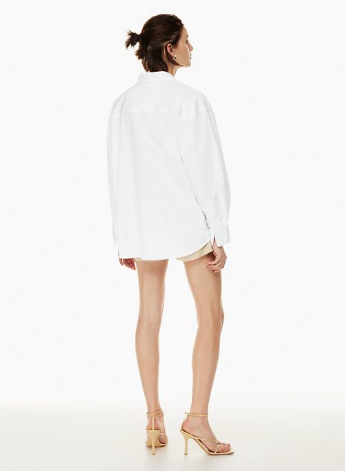 essential poplin oversized shirt sold by Aritzia product image thumbnail 5