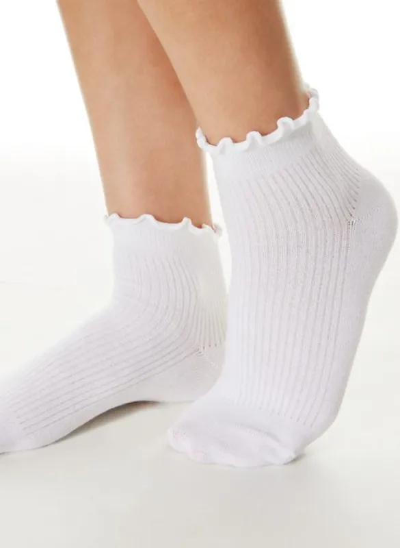 sugarplum ankle sock 3-pack sold by Aritzia