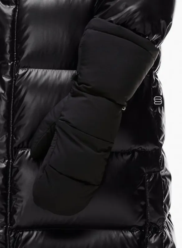 the super puff™ pro long mitten sold by Aritzia