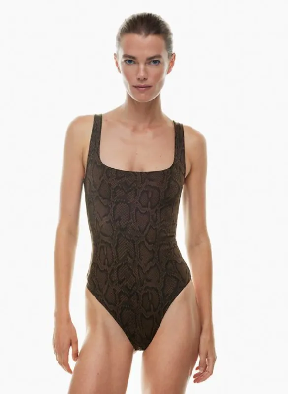 contour squareneck bodysuit sold by Aritzia