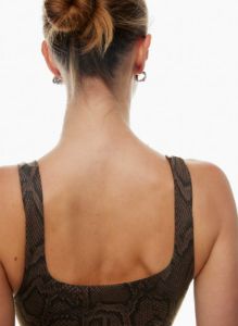 contour squareneck bodysuit sold by Aritzia