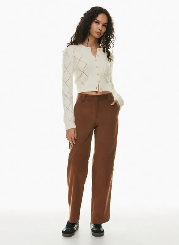 jaden corduroy pant sold by Aritzia