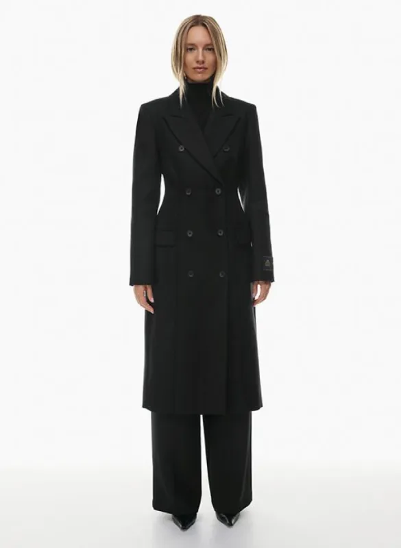 figure coat sold by Aritzia