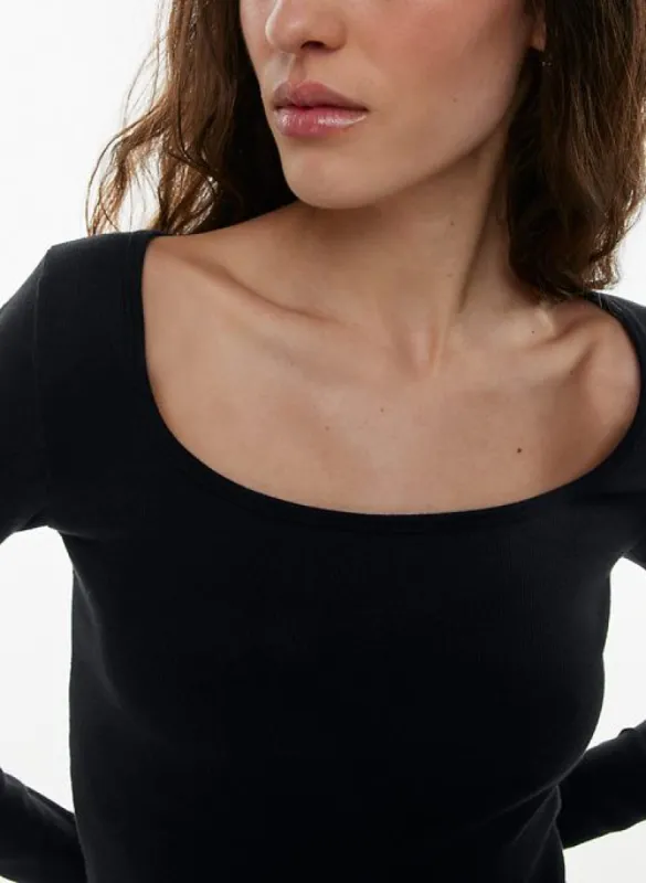 homestretch™ scoopneck longsleeve sold by Aritzia
