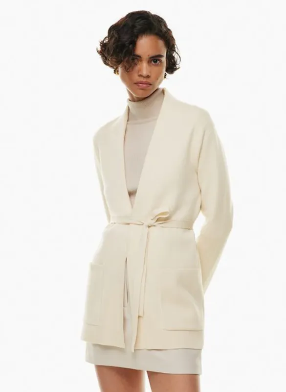 ty short cardigan sold by Aritzia