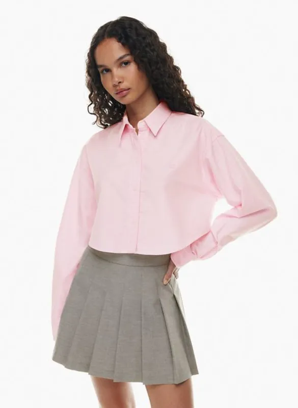 poppy oxford shirt sold by Aritzia