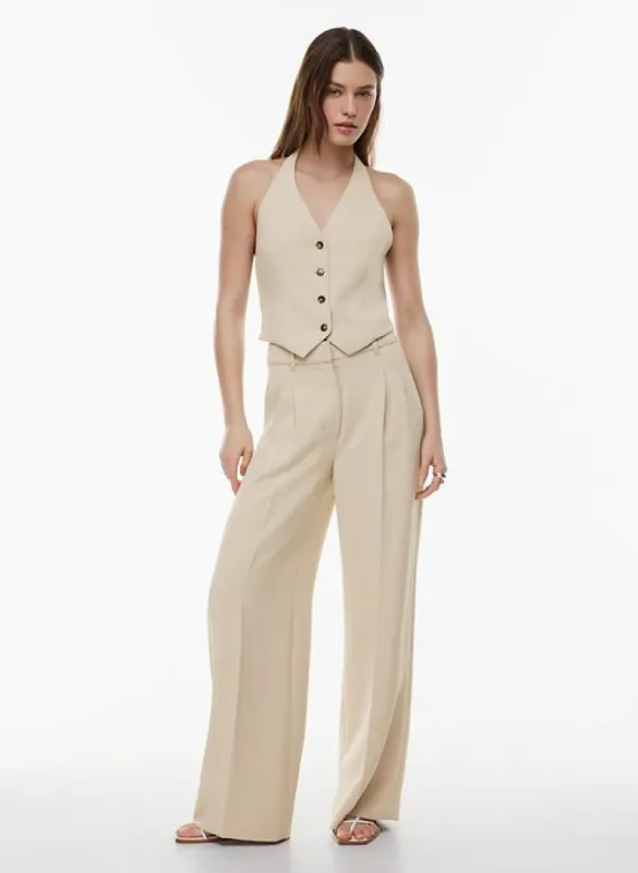 the effortless pant™ wider sold by Aritzia