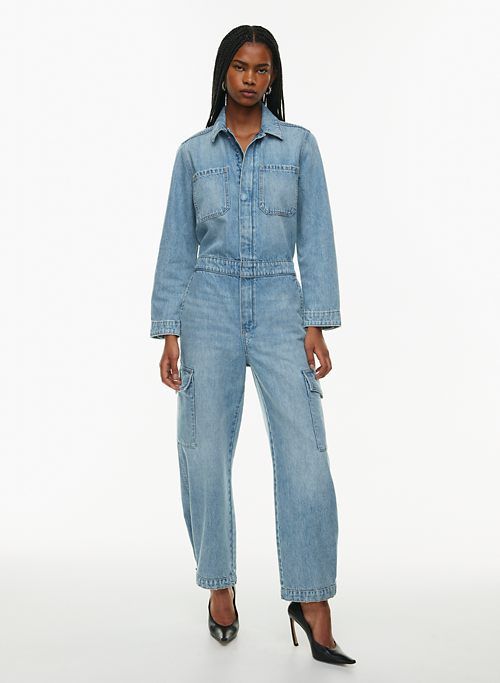 the 90s denim jumpsuit sold by Aritzia product image thumbnail 3