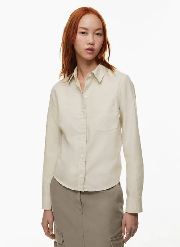 helix oxford shirt sold by Aritzia
