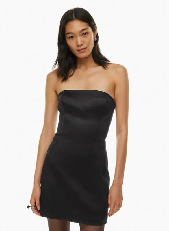 castle satin dress sold by Aritzia