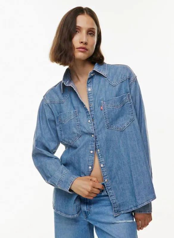 donovan western shirt sold by Aritzia
