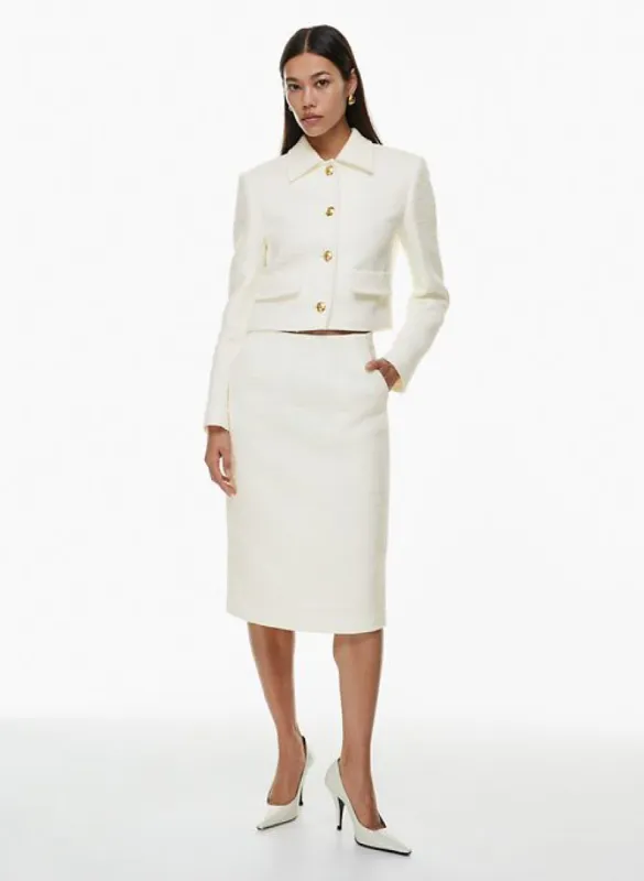 kinsley midi skirt sold by Aritzia