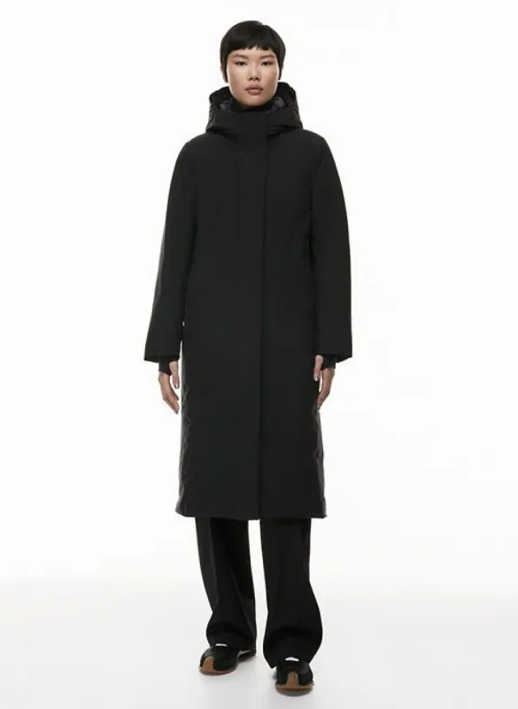 explore long parka sold by Aritzia