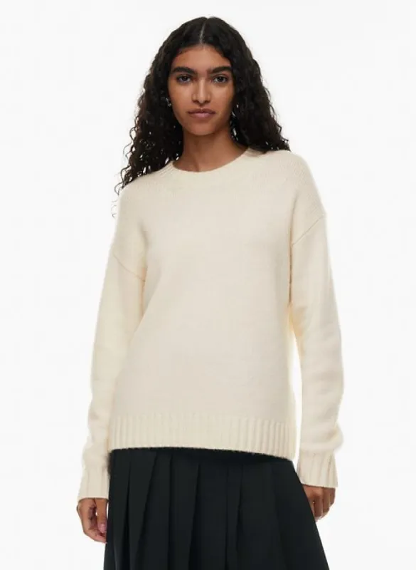 luxe cashmere merle sweater sold by Aritzia