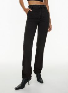the 90s arlo stacked trouser jean sold by Aritzia