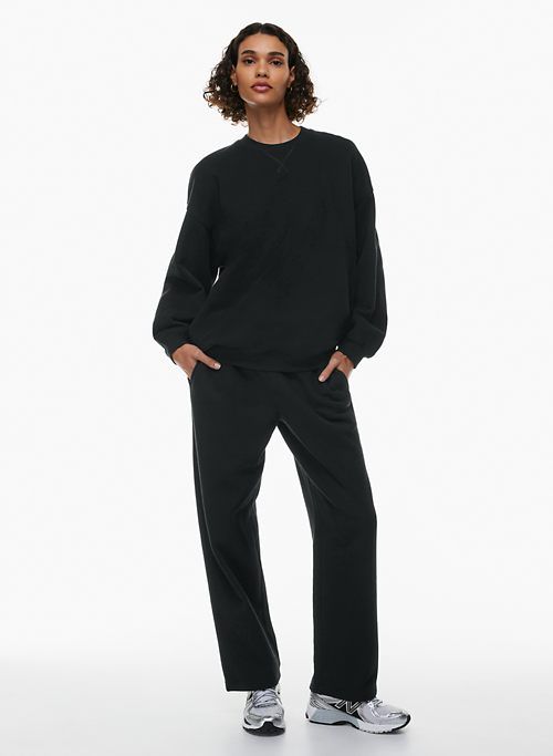 cozy fleece mega crew sweatshirt sold by Aritzia