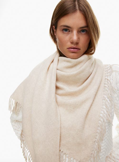 the classic triangle scarf sold by Aritzia product image thumbnail 2