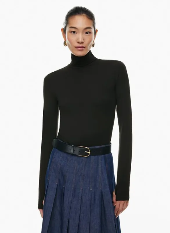 modular turtleneck sold by Aritzia