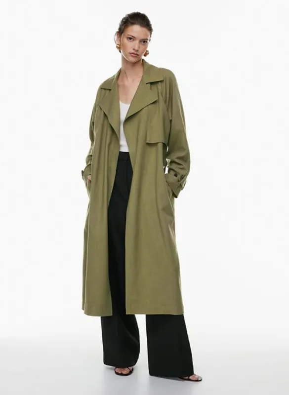 cultivate trench coat sold by Aritzia