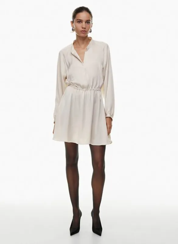 lexington satin dress sold by Aritzia