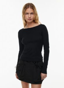 homestretch™ boatneck longsleeve sold by Aritzia