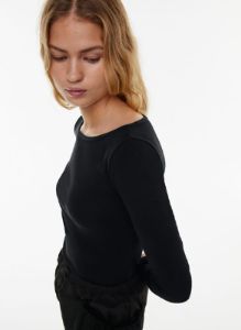 homestretch™ boatneck longsleeve sold by Aritzia