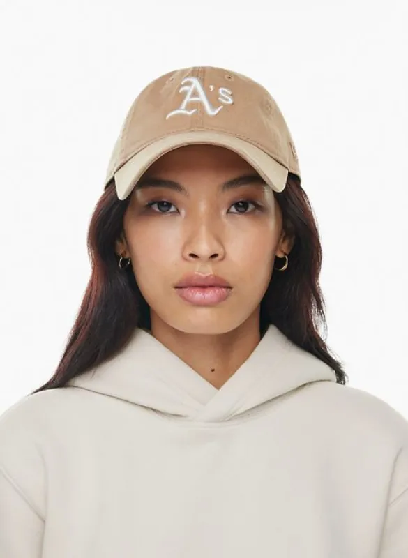 oakland athletics baseball cap sold by Aritzia