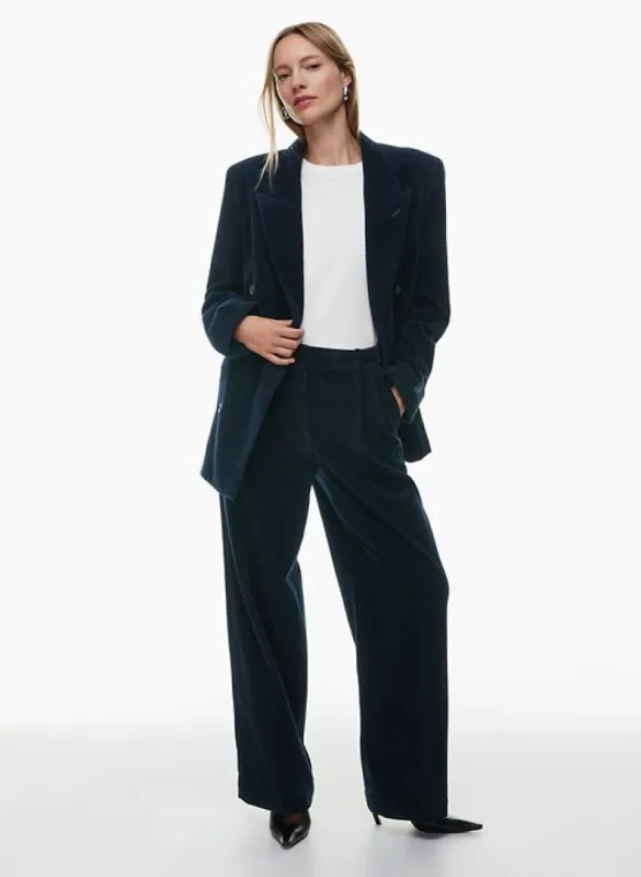 pleated corduroy pant sold by Aritzia
