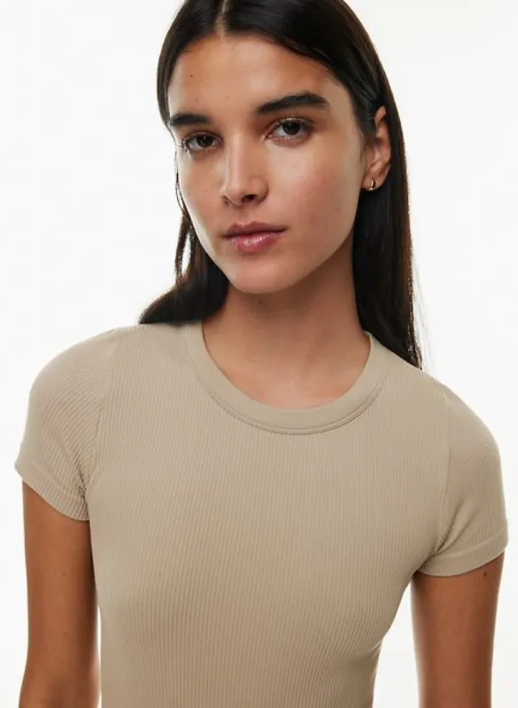 sinchseamless™ rib willow t-shirt sold by Aritzia