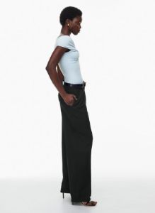 contour twist off-shoulder top sold by Aritzia