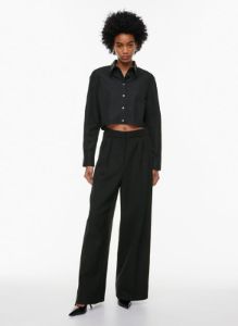 evolve poplin shirt sold by Aritzia